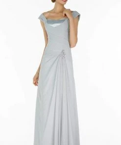 Alyce Paris - Mother Of The Bride - 29300 Off Shoulder Chiffon Gown Formal Gowns 7 Alyce Paris - Mother Of The Bride - 29300 Off Shoulder Chiffon Gown Formal Gowns