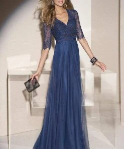 Alyce Paris Mother Of The Bride 29704 Evening Dress - 1 Pc Aqua In Size 16 Available Formal Gowns