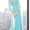 Alyce Paris Mother Of The Bride 29704 Evening Dress - 1 Pc Aqua In Size 16 Available Formal Gowns