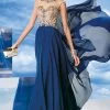 Formal Gowns Alyce Paris - Prom - 6463 Embellished Illusion Chiffon Evening Gown