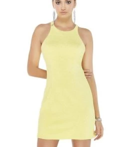 Cocktail Dresses Alyce Paris - Short Cutout Back Dress 4289 - 1 Pc Midnight In Size 6 Available