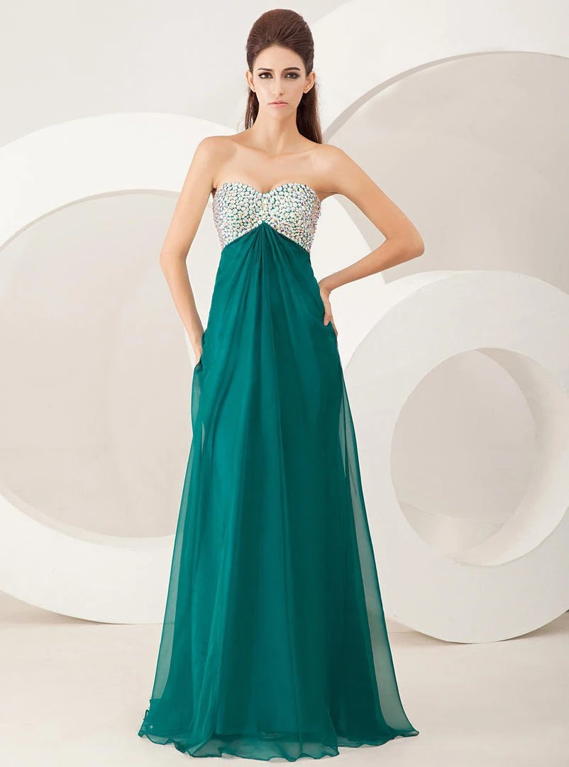 Formal Gowns Angela & Alison - 21047 Strapless Bejeweled Empire Long Gown 3 Formal Gowns Angela & Alison - 21047 Strapless Bejeweled Empire Long Gown