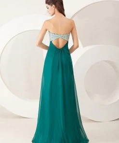 Formal Gowns Angela & Alison - 21047 Strapless Bejeweled Empire Long Gown 12 Formal Gowns Angela & Alison - 21047 Strapless Bejeweled Empire Long Gown
