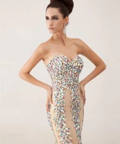 Angela & Alison - 41008C Bedazzled Sweetheart Mermaid Dress 19 Angela & Alison - 41008C Bedazzled Sweetheart Mermaid Dress