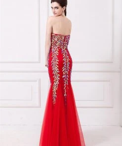 Angela & Alison - 41008C Bedazzled Sweetheart Mermaid Dress 20 Angela & Alison - 41008C Bedazzled Sweetheart Mermaid Dress