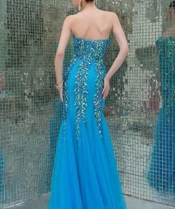 Angela & Alison - 41008C Bedazzled Sweetheart Mermaid Dress 23 Angela & Alison - 41008C Bedazzled Sweetheart Mermaid Dress