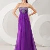 Formal Gowns Angela & Alison - 41026 Strapless Interweaved A-Line Long Gown