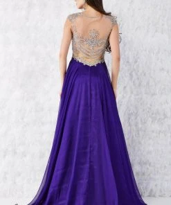 Formal Gowns Angela & Alison 52050 Fitted Lace Dress