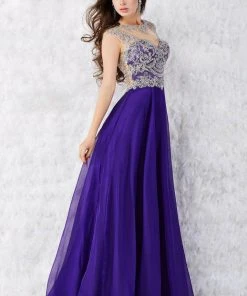 Formal Gowns Angela & Alison 52050 Fitted Lace Dress 8 Formal Gowns Angela & Alison 52050 Fitted Lace Dress