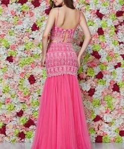 Angela & Alison - 61003 Two Piece Bejeweled Trumpet Dress 9 Angela & Alison - 61003 Two Piece Bejeweled Trumpet Dress