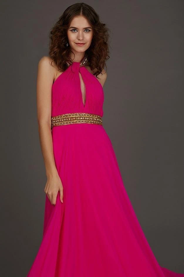 Angela & Alison - 61033 Gilded Yoke Ruched Cutout Gown 9 Angela & Alison - 61033 Gilded Yoke Ruched Cutout Gown