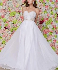 Angela & Alison - 661144 Strapless Ruched Evening Gown Formal Gowns 12 Angela & Alison - 661144 Strapless Ruched Evening Gown Formal Gowns