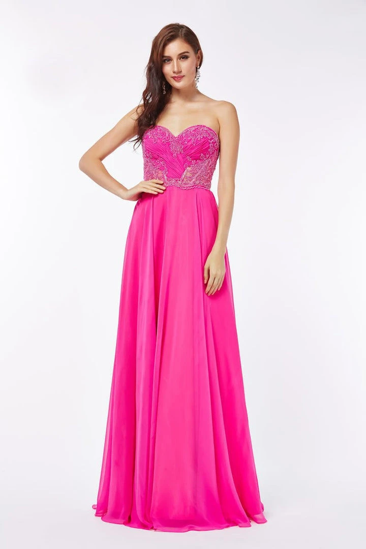 Angela & Alison - 661144 Strapless Ruched Evening Gown Formal Gowns 3 Angela & Alison - 661144 Strapless Ruched Evening Gown Formal Gowns