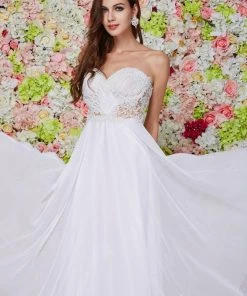 Angela & Alison - 661144 Strapless Ruched Evening Gown Formal Gowns 13 Angela & Alison - 661144 Strapless Ruched Evening Gown Formal Gowns