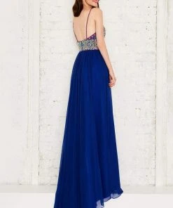 Formal Gowns Angela & Alison - 71012 Beaded Sweetheart Neck A-line Gown