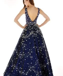 Angela & Alison - 71054 Sparkling Embellished Ballgown Formal Gowns