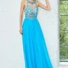 Angela & Alison - 71062 Sleeveless Jewel Embellished A-line Gown