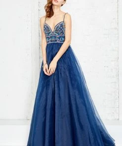 Angela & Alison - 71086 Beaded Chiffon Evening Gown