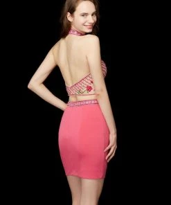 Angela & Alison - 72009 Two Piece Floral Embroidered Beaded Dress 11 Angela & Alison - 72009 Two Piece Floral Embroidered Beaded Dress