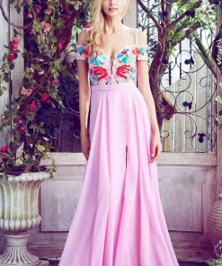 Angela & Alison - 771036 Off The Shoulder Sweetheart Embroidered Bodice Long Gown Formal Gowns 9 Angela & Alison - 771036 Off The Shoulder Sweetheart Embroidered Bodice Long Gown Formal Gowns
