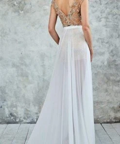 Formal Gowns Angela & Alison - 771049 Two Piece V-Neck Romper 15 Formal Gowns Angela & Alison - 771049 Two Piece V-Neck Romper