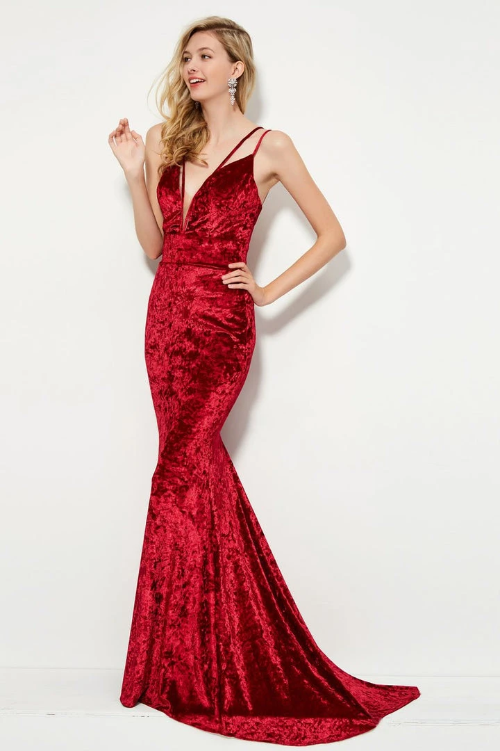 Formal Gowns Angela & Alison - 81055 Sleeveless Deep V-neck Trumpet Dress 4 Formal Gowns Angela & Alison - 81055 Sleeveless Deep V-neck Trumpet Dress