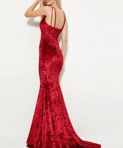 Formal Gowns Angela & Alison - 81055 Sleeveless Deep V-neck Trumpet Dress 8 Formal Gowns Angela & Alison - 81055 Sleeveless Deep V-neck Trumpet Dress