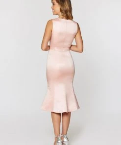 Ashley Lauren - 1205 Tea Length Evening Dress Cocktail Dresses