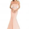 Ashley Lauren - 1206 Off Shoulder Satin Evening Dress Formal Gowns