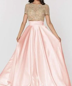 Ashley Lauren - 1251 Beaded Two Piece Ball Gown 14 Ashley Lauren - 1251 Beaded Two Piece Ball Gown