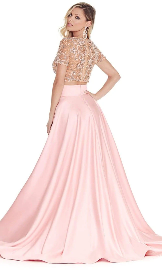 Ashley Lauren - 1251 Beaded Two Piece Ball Gown 8 Ashley Lauren - 1251 Beaded Two Piece Ball Gown