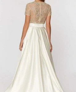 Ashley Lauren - 1251 Beaded Two Piece Ball Gown 11 Ashley Lauren - 1251 Beaded Two Piece Ball Gown