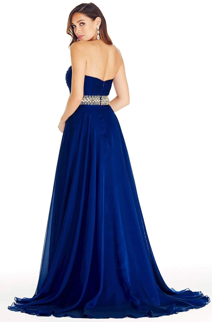 Formal Gowns Ashley Lauren - 1324 Pleated Chiffon Evening Dress 4 Formal Gowns Ashley Lauren - 1324 Pleated Chiffon Evening Dress