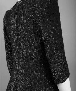 Basix - D5301L Puff Sleeve Plunging Surplice Sheath Gown Formal Gowns 13 Basix - D5301L Puff Sleeve Plunging Surplice Sheath Gown Formal Gowns