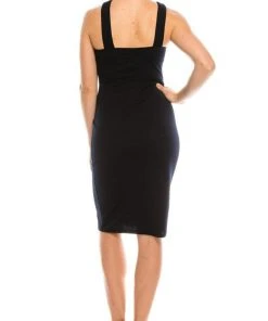 Bebe - 701675 Cutout Mock Neck Sheath Stretch Crepe Dress Cocktail Dresses 11 Bebe - 701675 Cutout Mock Neck Sheath Stretch Crepe Dress Cocktail Dresses