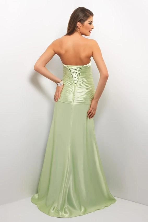 Blush By Alexia Designs Blush - 9591 Strapless Embellished Long Gown With Slit Formal Gowns 4 Blush By Alexia Designs Blush - 9591 Strapless Embellished Long Gown With Slit Formal Gowns