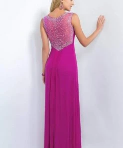 Formal Gowns Blush By Alexia Designs - 11096 Crystal Embellished Sweetheart Gown