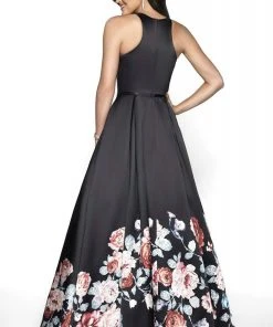 Blush By Alexia Designs - 11136Z Floral Print Mikado Ballgown 6 Blush By Alexia Designs - 11136Z Floral Print Mikado Ballgown