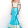 Formal Gowns Blush By Alexia Designs - 11313 Off The Shoulder Mikado Mermaid Dress