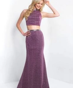 Formal Gowns Blush By Alexia Designs - 11529 Two Piece Fitted Evening Dress