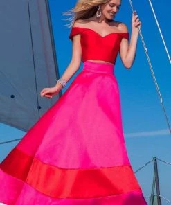 Formal Gowns Blush By Alexia Designs - 5623 Two Piece Off Shoulder Ballgown 9 Formal Gowns Blush By Alexia Designs - 5623 Two Piece Off Shoulder Ballgown