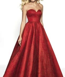 Blush By Alexia Designs - 5705 Strapless Sweetheart Ballgown