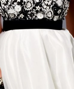 Blush By Alexia Designs - 9112 Strapless Floral Cocktail Dress Cocktail Dresses 5 Blush By Alexia Designs - 9112 Strapless Floral Cocktail Dress Cocktail Dresses