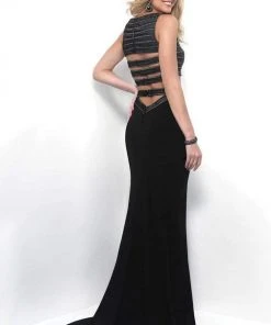 Blush By Alexia Designs - Beaded Bateau Two-Piece Sheath Gown 11322 Formal Gowns 8 Blush By Alexia Designs - Beaded Bateau Two-Piece Sheath Gown 11322 Formal Gowns