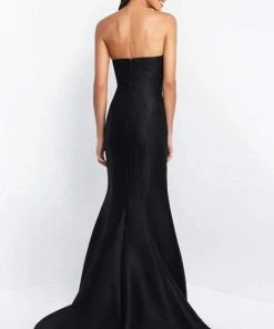 Formal Gowns Blush By Alexia Designs - C1016 Beaded Flower Accented Mermaid Dress