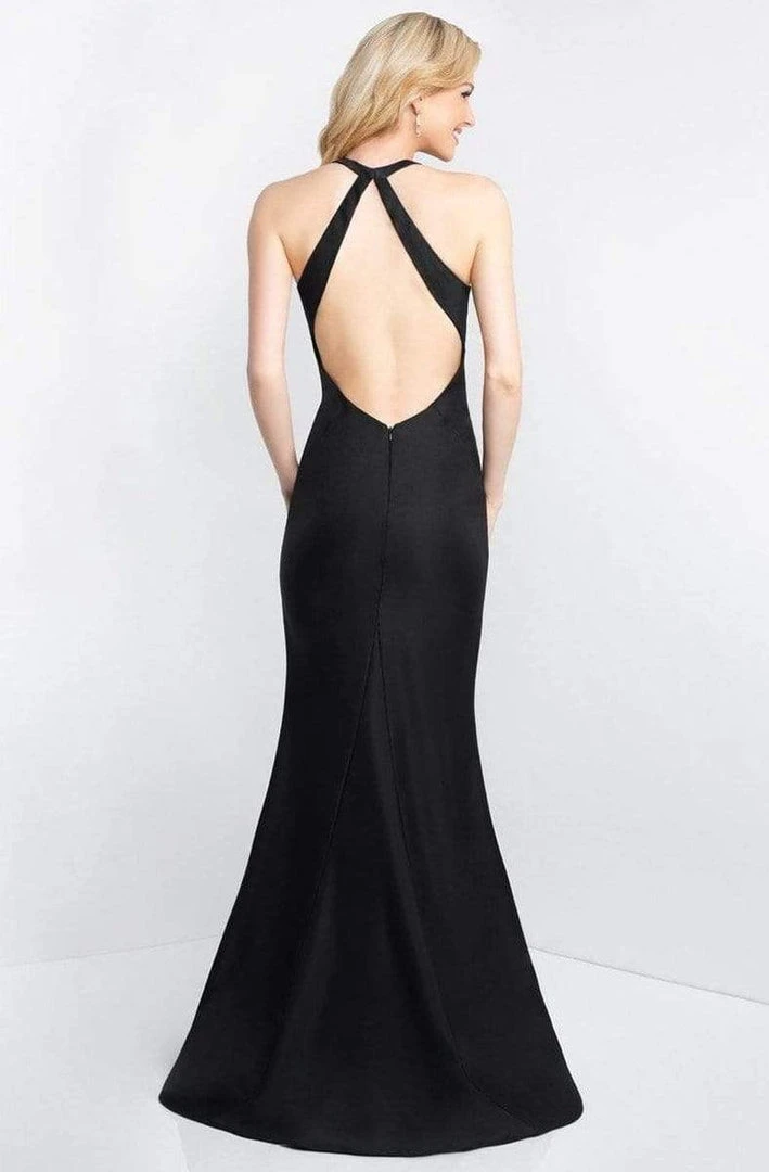 Blush By Alexia Designs - C1040 Sleek Floral Print Halter Sheath Dress 4 Blush By Alexia Designs - C1040 Sleek Floral Print Halter Sheath Dress