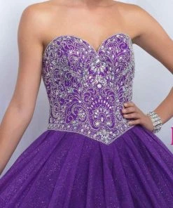 Blush By Alexia Designs - Q152 Strapless Sweetheart Ballgown 9 Blush By Alexia Designs - Q152 Strapless Sweetheart Ballgown