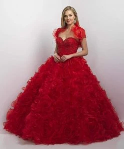 Blush By Alexia Designs - Q175 Ruffled Sweetheart Ballgown 7 Blush By Alexia Designs - Q175 Ruffled Sweetheart Ballgown