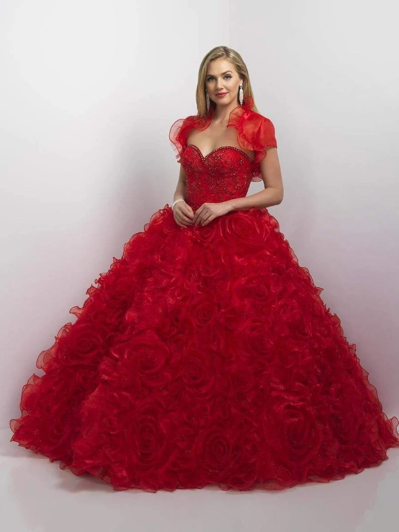 Blush By Alexia Designs - Q175 Ruffled Sweetheart Ballgown 5 Blush By Alexia Designs - Q175 Ruffled Sweetheart Ballgown