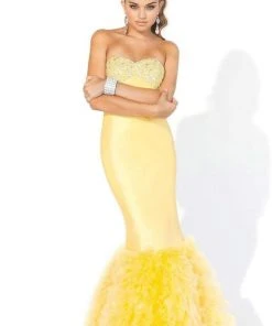 Formal Gowns Blush By Alexia Designs - Radiant Sweetheart Tulle Mermaid Gown 9300